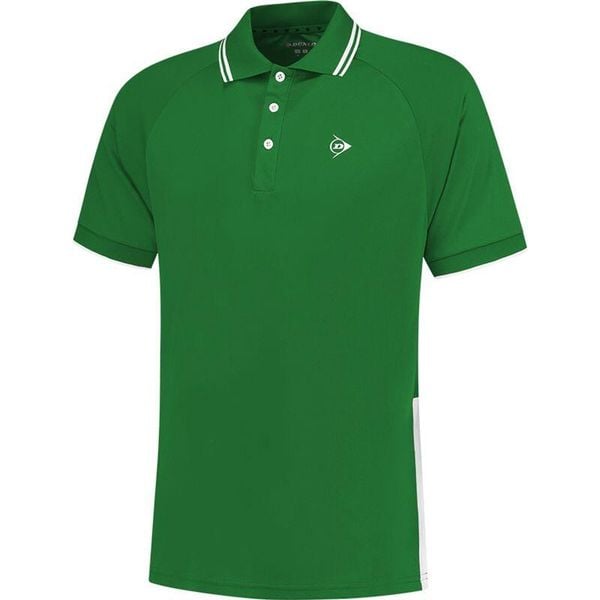 Koszulka sportowa męska Dunlop Club Polo Shirt. Zielone koszulki polo męskie Dunlop, m, bez wzorów, bez ramiączek. Za 159.99 zł.