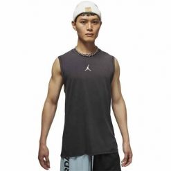 Koszulka treningowa męska Nike Air Jordan Drifit. Czarne t-shirty sportowe męskie Nike, m, bez ramiączek, do biegania. Za 248.00 zł.