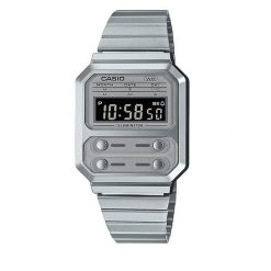 Zegarek Casio. Szare zegarki męskie Casio, srebrne. Za 199.99 zł.