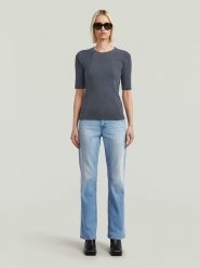 G-Star Dżinsy - Bootcut fit - w kolorze błękitnym rozmiar: W32/L32. Niebieskie jeansy damskie G-Star, z podwyższonym stanem. Za 259.54 zł.