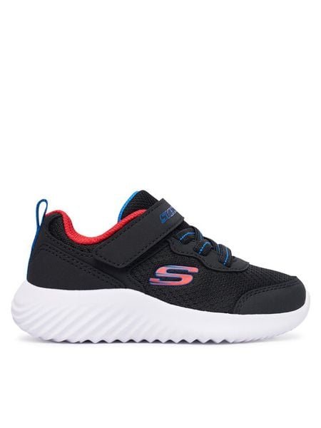 Skechers Sneakersy Bounder - Techrox 403906N/BLK Czarny. Czarne buty sportowe chłopięce Skechers, bez wzorów, z materiału, bez zapięcia. Za 96.99 zł.