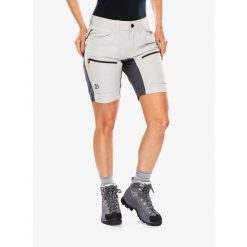 Spodenki damskie Didriksons Tucana Shorts. Brązowe szorty damskie Didriksons, bez wzorów, sportowe. Za 230.99 zł.