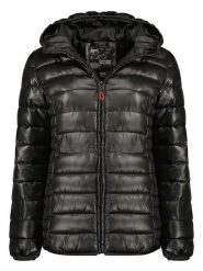 Canadian Peak Kurtka pikowana "Colombiana Hood" w kolorze czarnym rozmiar: L. Czarne kurtki damskie Canadian Peak, l, bez wzorów, bez kaptura. Za 100.99 zł.