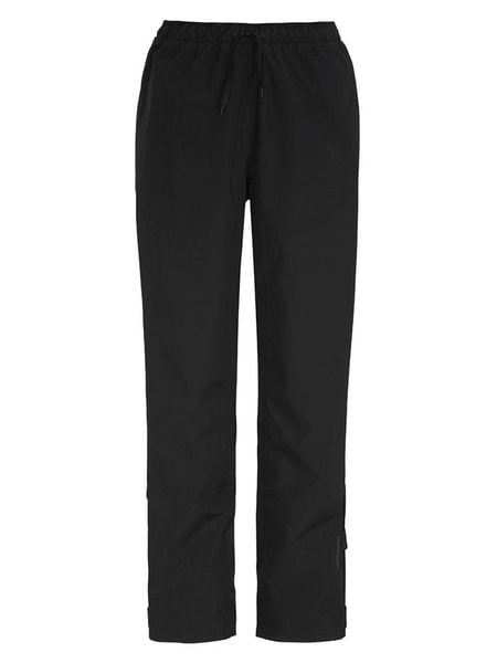 Didriksons Spodnie przeciwdeszczowe "Grit" w kolorze czarnym rozmiar: XXL. Czarne spodnie materiałowe męskie Didriksons, bez wzorów, sportowe. Za 139.54 zł.