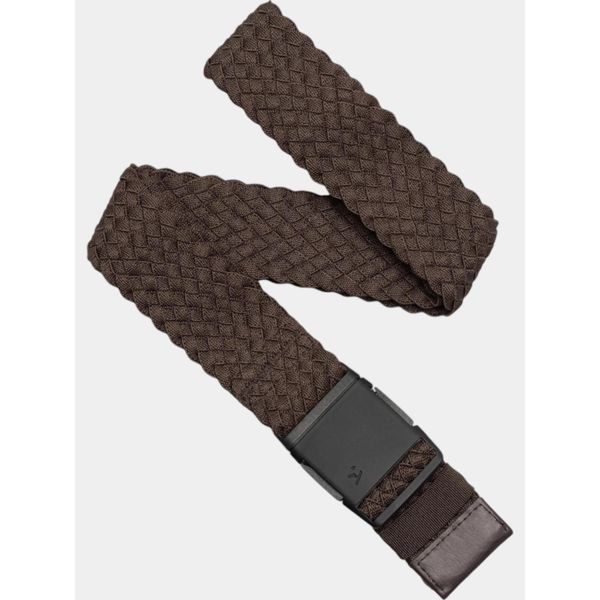 Pasek męski Arcade Belts Futureweave. Brązowe paski męskie ARCADE, bez wzorów, z tkaniny. Za 159.00 zł.