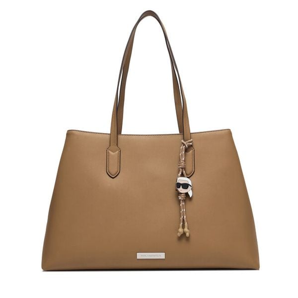 Torebka KARL LAGERFELD. Brązowe torebki klasyczne damskie Karl Lagerfeld, bez wzorów, bez dodatków. Za 999.99 zł.