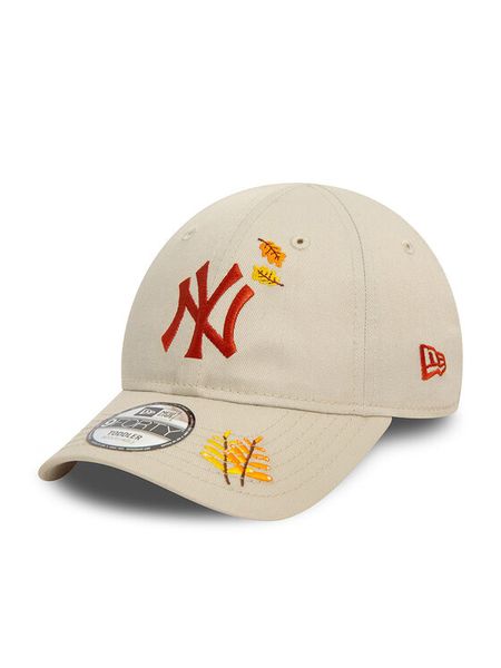 New Era Czapka z daszkiem Toddler Icon 9Forty Toddl 60565301 Beżowy. Brązowe czapki z daszkiem damskie New Era, bez wzorów, z bawełny. Za 69.99 zł.