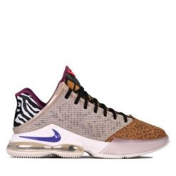 Buty koszykarskie męskie Nike Lebron 19. Brązowe obuwie do biegania damskie Nike. Za 981.00 zł.