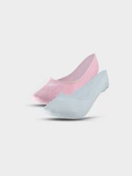 4F Skarpetki casual no-show (2-pack) damskie - multikolor 35-38. Skarpetki damskie 4f, bez wzorów, z bawełny. Za 39.99 zł.