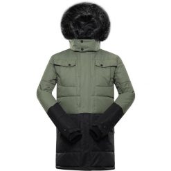 Męska kurtka zimowa Alpine Pro 4XL - ciepła i oddychająca. Zielone kurtki męskie Alpine Pro, na zimę, m, bez wzorów, sportowe. Za 437.99 zł.
