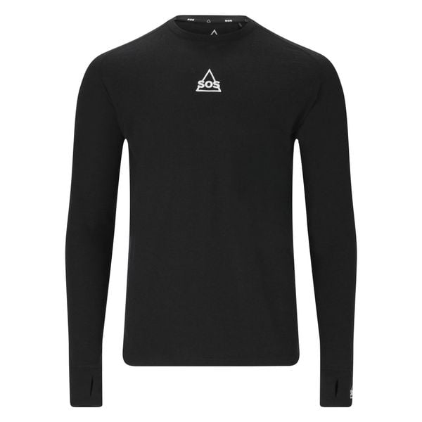 Koszulka termoaktywna SOS Nuuk. Czarne bielizna termoaktywna męska SOS, m, bez wzorów. Za 377.00 zł.