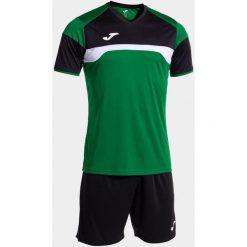 Zestaw Sportowy Joma Danubio III: Komfort i Styl Unisex. Czarne spodnie dresowe damskie Joma, bez wzorów, z dresówki. Za 180.99 zł.