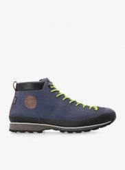 Buty outdoor męskie Lomer Bio Naturale Mid MTX. Niebieskie buty trekkingowe męskie LOMER, z gumy, przed kolano, bez zapięcia, outdoorowe. Za 459.99 zł.