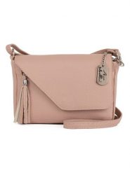 Anna Morellini Skórzana torebka "Lola" w kolorze szaroróżowym - 24 x 18 x 6 cm rozmiar: onesize. Różowe torebki klasyczne damskie Anna Morellini, bez wzorów, z materiału, bez dodatków. Za 181.45 zł.