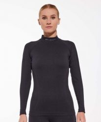 Bluza damska motocyklowa Brubeck COOLER. Czarne bluzy z kapturem damskie Brubeck, xl, z materiału. Za 224.99 zł.