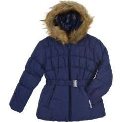 Kurtka zimowa w kolorze niebieskim. Niebieskie kurtki i płaszcze dziewczęce Daniel Hechter, Naf Naf Kids, na zimę, bez wzorów, bez kaptura. W wyprzedaży za 132.95 zł.