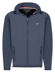Geographical Norway Kurtka przejściowa "Daril" w kolorze granatowym rozmiar: S. Niebieskie kurtki męskie Geographical Norway, s, bez wzorów, bez kaptura. Za 122.96 zł.