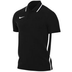 Koszulka męska Nike Dri-Fit Park 26 Polo. Czarne koszulki polo męskie Nike, m, z poliesteru, bez ramiączek, dri-fit (nike). Za 89.99 zł.