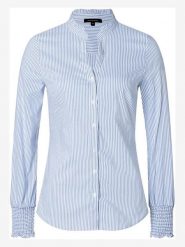 More & More Bluzka w kolorze błękitno-białym rozmiar: 34. Niebieskie bluzki damskie MORE & MORE, bez wzorów, bez kołnierzyka, bez ramiączek. Za 74.28 zł.