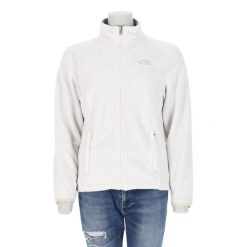 Second life - Kurtka polarowa TNF Osito dla kobiet - Stan bardzo dobry. Białe kurtki damskie The North Face, m, bez wzorów, z materiału, bez kaptura. Za 212.96 zł.