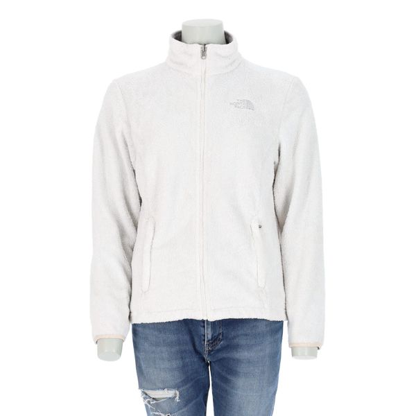 Second life - Kurtka polarowa TNF Osito dla kobiet - Stan bardzo dobry. Białe kurtki damskie The North Face, m, bez wzorów, z materiału, bez kaptura. Za 212.96 zł.