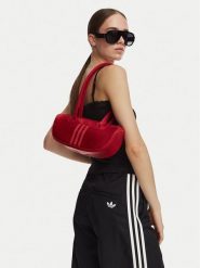 Adidas Torebka Bowling Bag Satin IA6115 Czerwony. Czerwone torebki klasyczne damskie Adidas, bez wzorów, z materiału, bez dodatków. Za 197.99 zł.