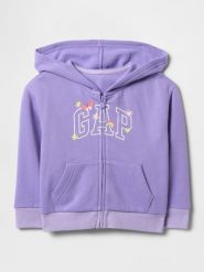GAP Bluza w kolorze fioletowym rozmiar: 74/80. Różowe bluzy i bluzki niemowlęce GAP, bez wzorów, z jeansu, bez ramiączek, bez kaptura. Za 26.13 zł.