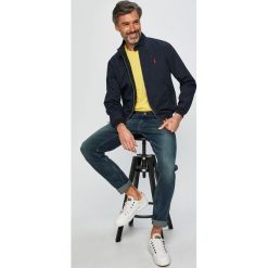 Polo Ralph Lauren - Kurtka. Niebieskie kurtki męskie Polo Ralph Lauren, l, bez wzorów, z bawełny, bez kaptura. W wyprzedaży za 639.90 zł.