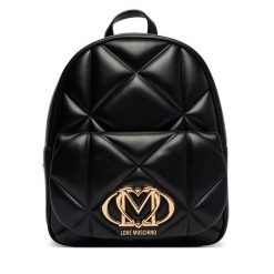 Plecak LOVE MOSCHINO. Czarne plecaki damskie Love Moschino, bez wzorów. Za 1,049.00 zł.