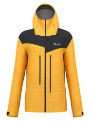Salewa Kurtka trekkingowa "Ortles 3L Powertex" w kolorze żółtym rozmiar: M. Żółte kurtki outdoor męskie Salewa, l, bez wzorów, z materiału, bez kaptura. Za 704.47 zł.