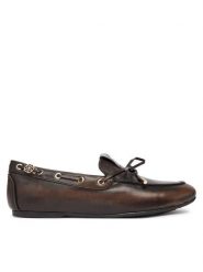Guess Mokasyny FLFAA2 LEP14 Brązowy. Brązowe mokasyny damskie Guess, ze skóry. Za 544.99 zł.