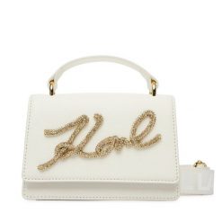 Torebka Karl Lagerfeld Kids. Białe torebki dziecięce Karl Lagerfeld Kids. Za 543.99 zł.