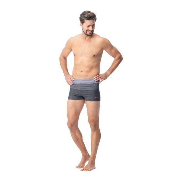 Męskie Spodenki Kąpielowe W Paski. Szare kąpielówki męskie AQUAWAVE, m, bez wzorów. Za 99.99 zł.