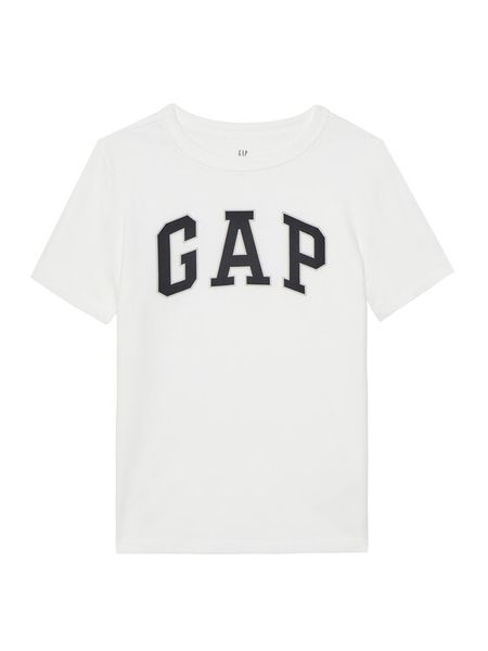 Gap T-Shirt 708370-03 Biały Regular Fit. Białe t-shirty chłopięce GAP, bez wzorów, z bawełny, bez ramiączek. Za 59.99 zł.