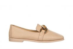 Mokasyny Bayla-161 158 23899 Cameo 161491, Różowy, Skóra naturalna - 37. Czerwone mokasyny damskie Bayla, z materiału. W wyprzedaży za 152.10 zł.