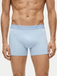 Jack & Jones Komplet bokserek Cooper 12291498 Niebieski. Niebieskie bokserki męskie Jack & Jones, bez wzorów, z bawełny. Za 139.99 zł.