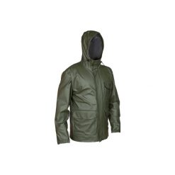 Kurtka myśliwska 300 WTP. Brązowe kurtki męskie SOLOGNAC, s, bez wzorów, z materiału. Za 149.99 zł.