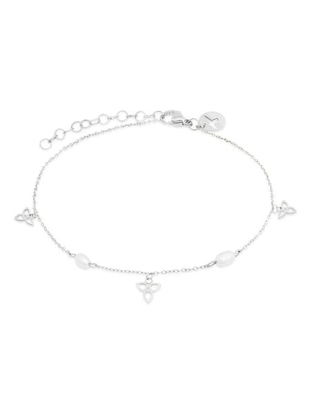 Tamaris Bransoletka z elementami ozdobnymi rozmiar: onesize. Szare bransoletki damskie Tamaris, ze stali. Za 108.99 zł.