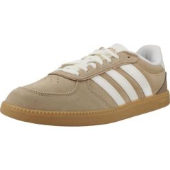 Buty ADIDAS BREAKNET SLEEK Jasnobrązowy. Brązowe obuwie trekkingowe damskie Adidas. Za 227.99 zł.