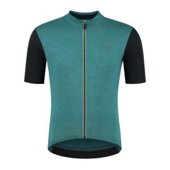 Koszulka rowerowa męska Rogelli MELANGE. Czarne t-shirty sportowe męskie Rogelli, m, bez ramiączek, rowerowe. Za 201.00 zł.