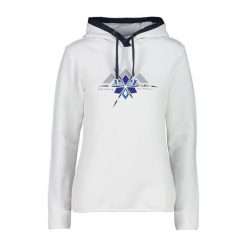 Bluza damska z kapturem CMP. Białe bluzy z kapturem damskie CMP. Za 312.45 zł.