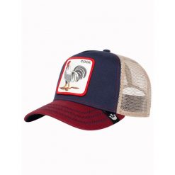 Czapka Goorin Bros The Cook Trucker – granatowa. Niebieskie czapki męskie Goorin Bros, bez wzorów. Za 168.99 zł.