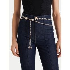 Pasek Damski Guess. Żółte paski damskie Guess, z aplikacjami. Za 199.99 zł.