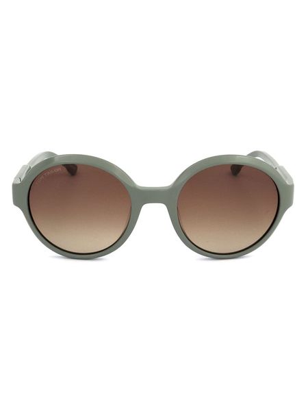 Tom Tailor Damskie okulary przeciwsłoneczne w kolorze zielono-jasnobrązowym rozmiar: 53. Brązowe okulary przeciwsłoneczne damskie Tom Tailor. Za 207.88 zł.