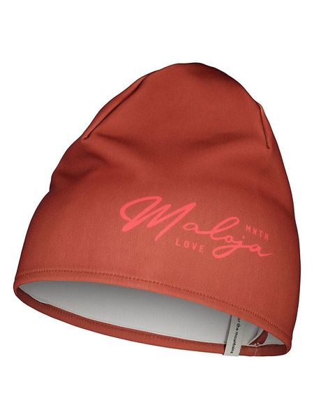 Maloja Czapka beanie "FinkensteinM." w kolorze czerwonym rozmiar: onesize. Czerwone czapki zimowe damskie Maloja, z materiału. Za 105.38 zł.