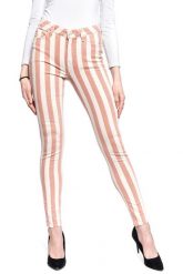 SPODNIE DAMSKIE LEE SKINNY HIGH WAIST TERACOTTA L626LIMG 112114249. Spodnie materiałowe damskie Lee, bez wzorów, z jeansu, z podwyższonym stanem. Za 199.99 zł.