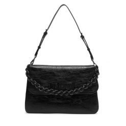 Torebka Just Cavalli. Czarne torebki klasyczne damskie Just Cavalli, bez wzorów, bez dodatków. Za 969.99 zł.