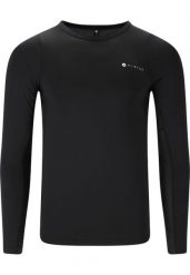 Koszulka kompresyjna z długim rękawem Virtus Jasp. Czarne t-shirty sportowe męskie VIRTUS, l, z materiału, bez ramiączek, na fitness i siłownię. Za 120.50 zł.