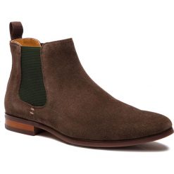 Sztyblety KAZAR - Minos 35498-02-02 Brown. Brązowe sztyblety męskie Kazar, ze skóry, bez zapięcia. Za 499.00 zł.