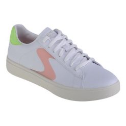 Tenisówki Skechers Model 185000s Kolor Biały. Białe trampki i tenisówki damskie Skechers, bez wzorów, z syntetyku. Za 259.99 zł.
